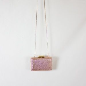 Rhinestone Clutch | Pink